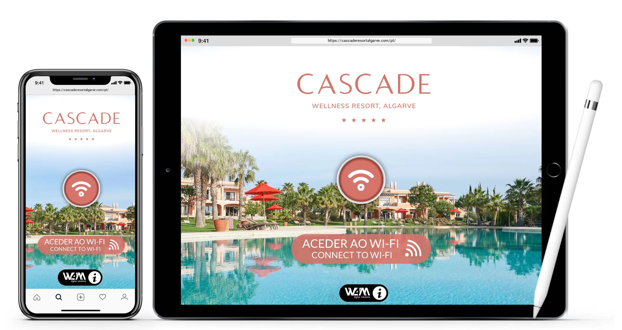 Captive Portal Cascade Resort